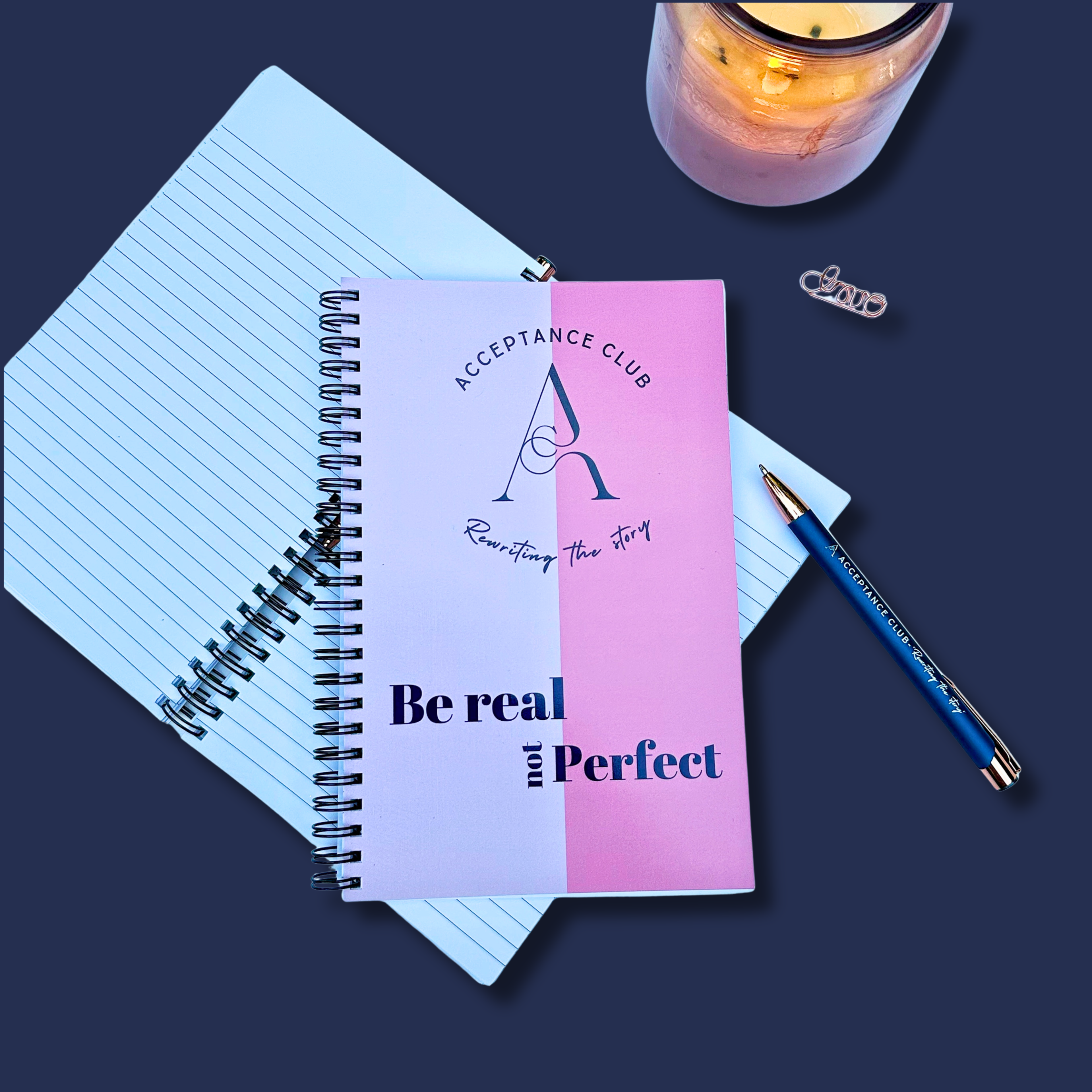 Be real notebook acceptance club